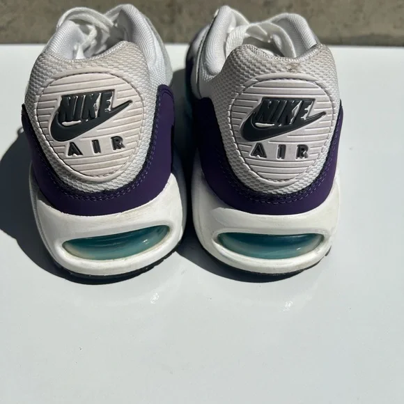 Nike White Purple Teal Retro Air Max Sneakers - Picture 5 of 8